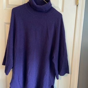 Cullen purple cashmere sweater